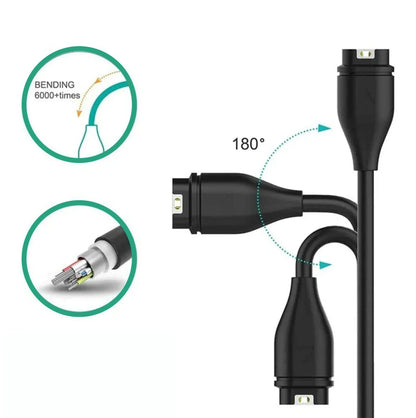 Câble de Charge Type-C pour Montres Garmin - Fenix 5 à 7X, Forerunner 45 à 965 – vue 2