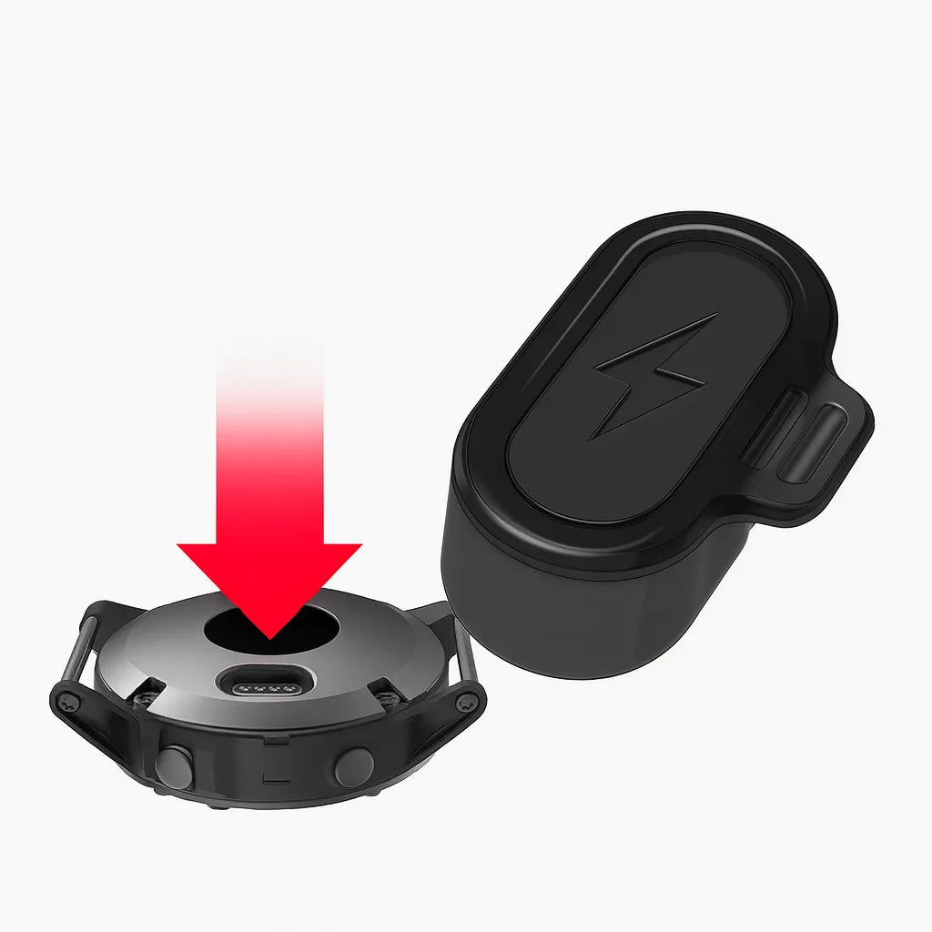 Capuchon anti-poussière pour port de charge montre Garmin