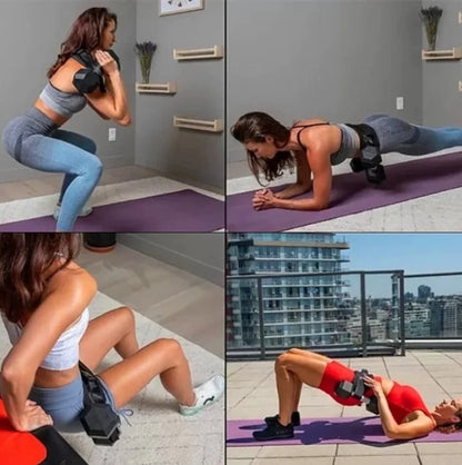 Ceinture de musculation – Support de charge pour haltères et kettlebells – vue 2