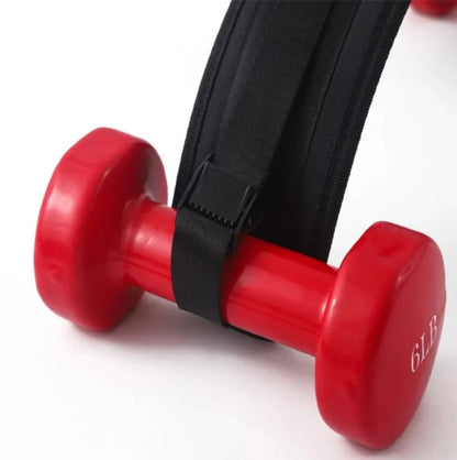 Ceinture de musculation – Support de charge pour haltères et kettlebells – vue 5