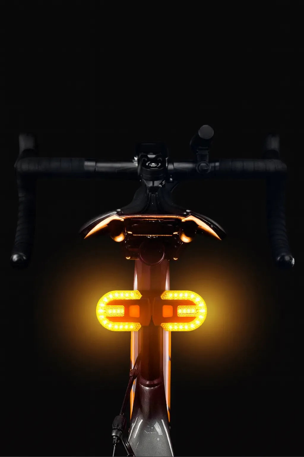 Clignotants vélo LED avec télécommande sans fil – 3 en 1 USB rechargeable – vue 3