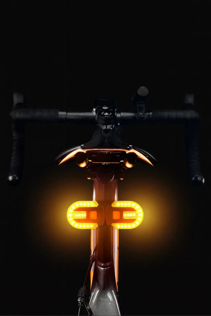 Clignotants vélo LED avec télécommande sans fil – 3 en 1 USB rechargeable – vue 3