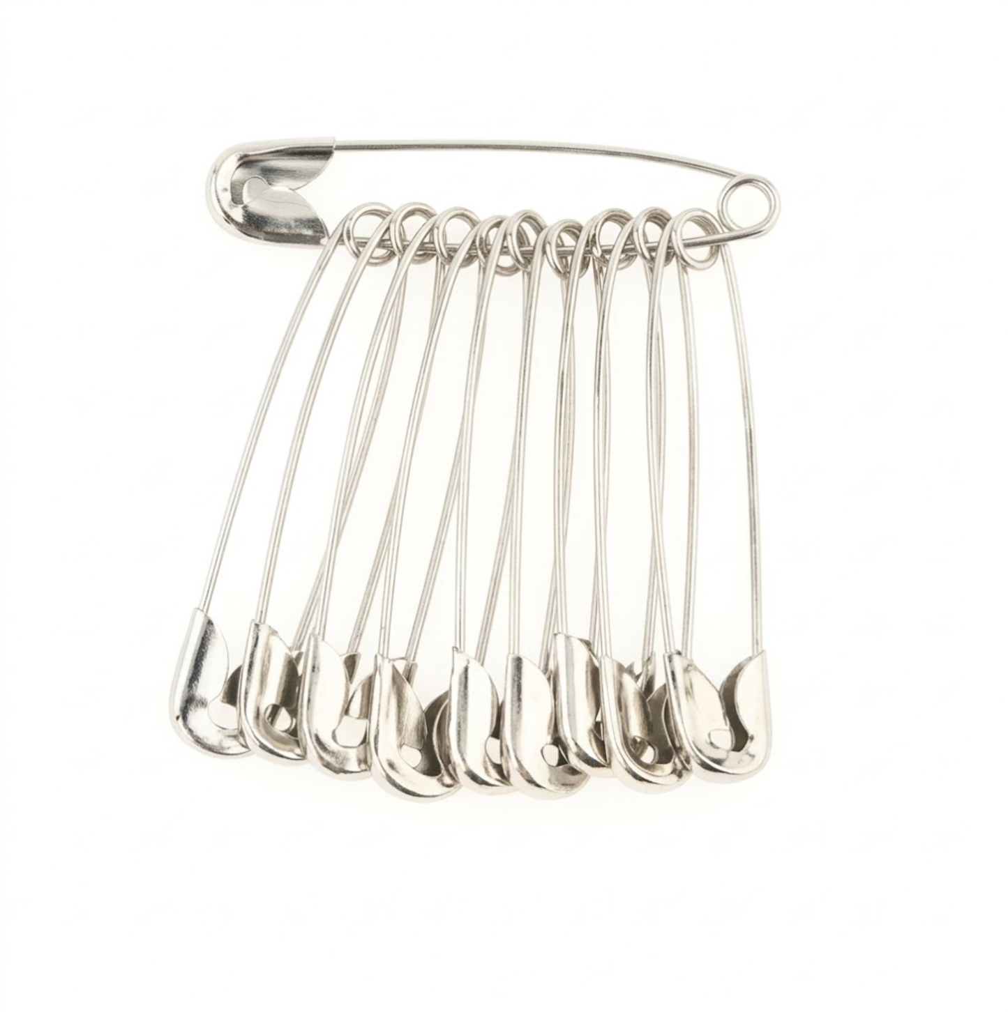Lot de 100 épingles à nourrice 1,8 cm – Fixation dossards et usages multiples
