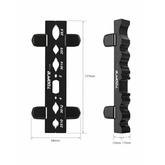 Étau de table universel vélo – Alliage d’aluminium CNC