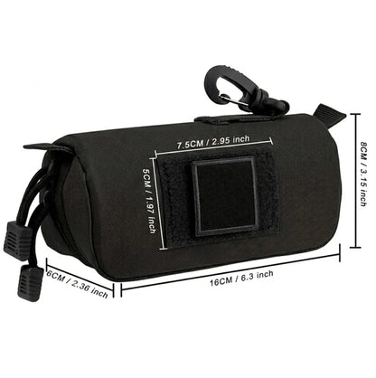 Étui tactique lunettes semi-rigide - Molle + clip mousqueton - protection anti-écrasement – vue 6