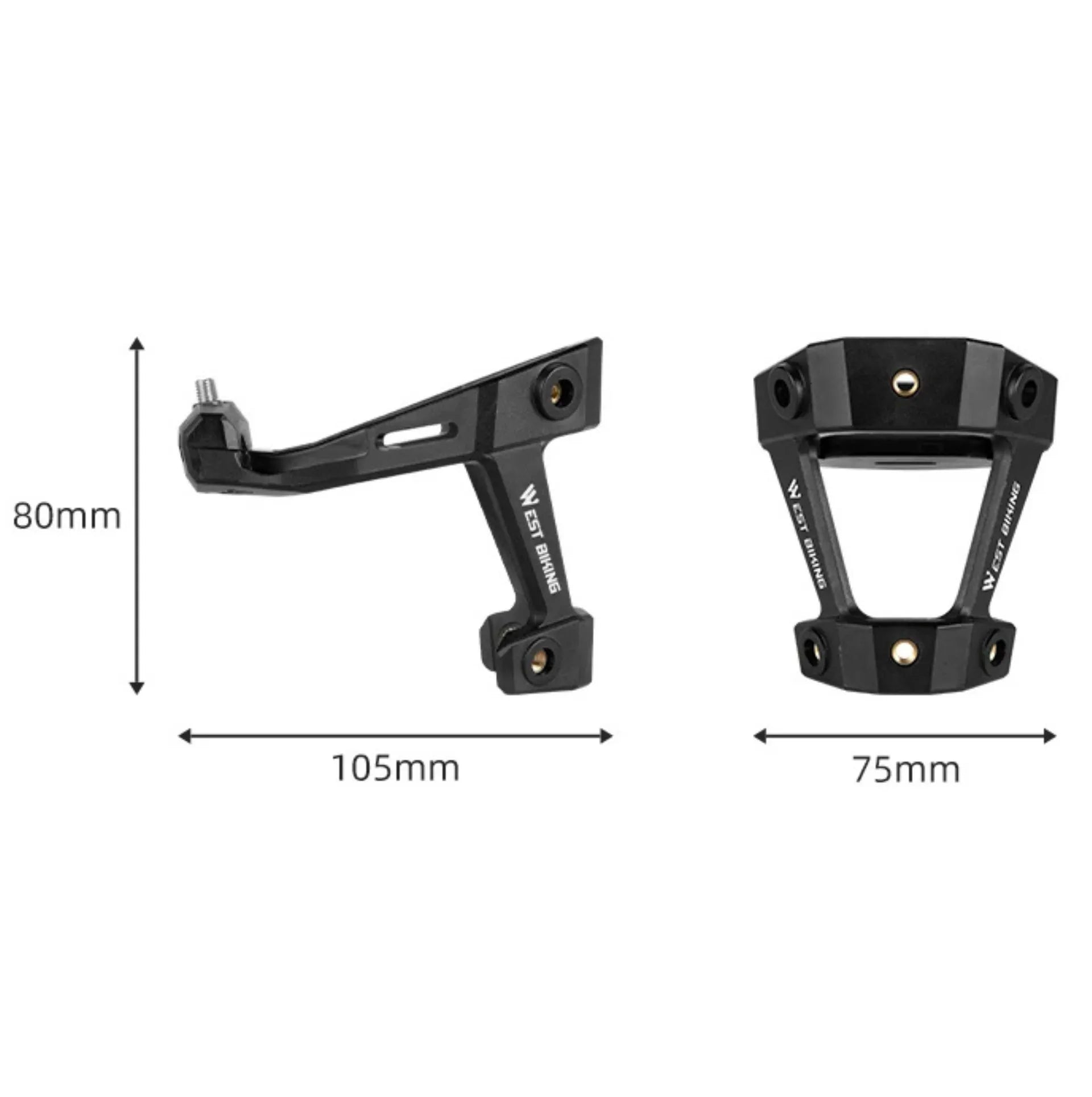 Extension de porte-bidon rail de selle – Simple ou double – vue 5