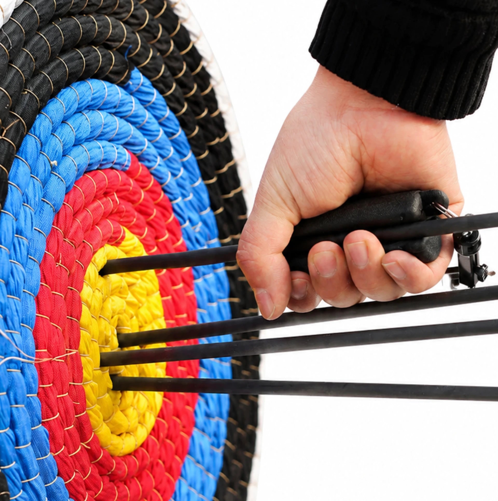 Extracteur de flèches pour tir à l'arc – Poignée antidérapante avec crochet de fixation – vue 2