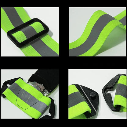 Gilet de sécurité LED haute visibilité – 360° réfléchissant – vue 5