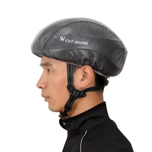 Housse de casque de vélo ultralégère réfléchissante - WEST BIKING