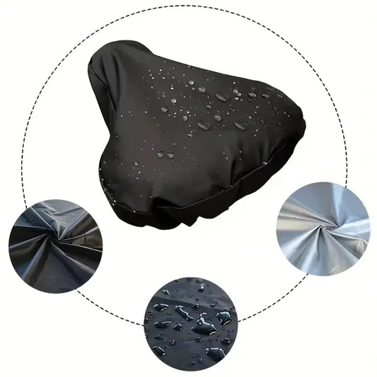 Housse de pluie imperméable pour selle de vélo – Protection PVC légère et durable