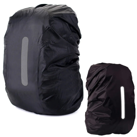 Housse de pluie pour sac à dos réfléchissante étanche – Protection pluie et sécurité nocturne