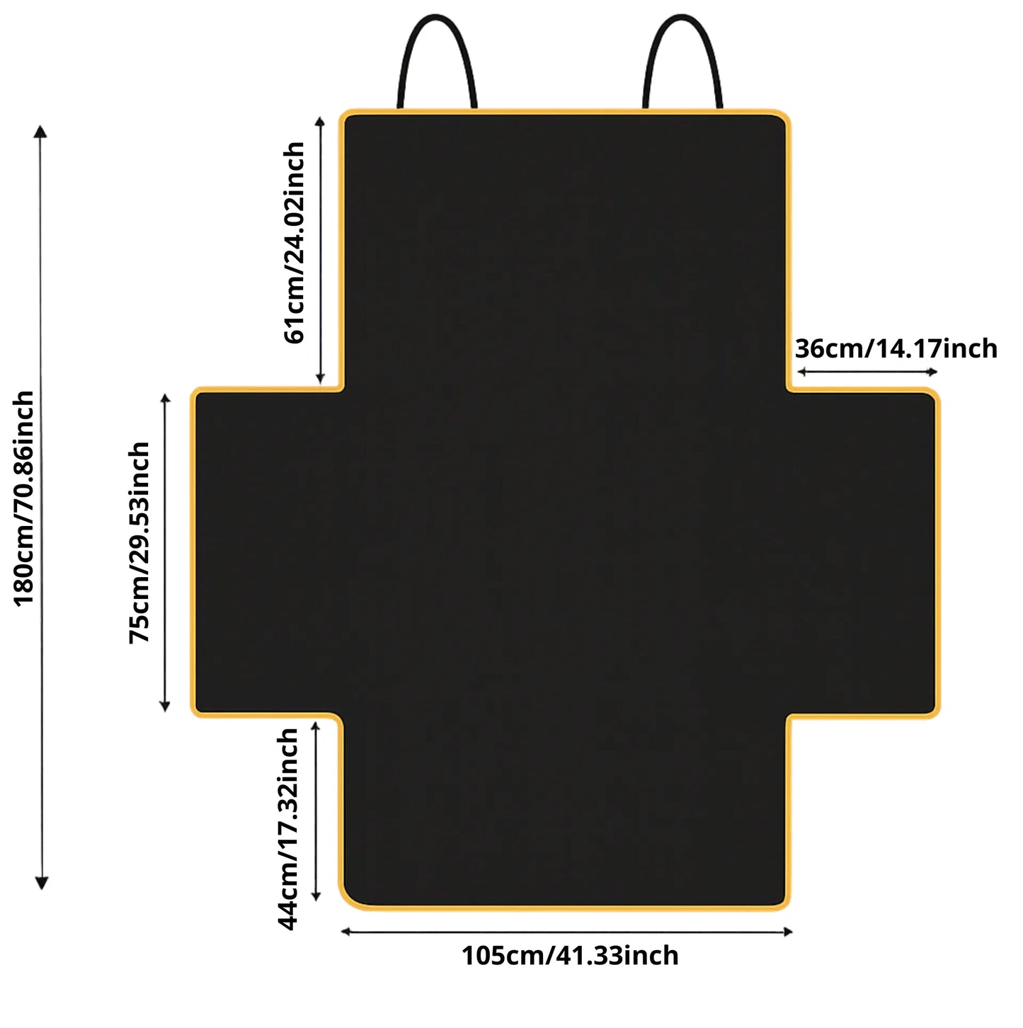 Housse de protection de coffre voiture - Tissu Oxford imperméable pour vélo et matériel outdoor – vue 4