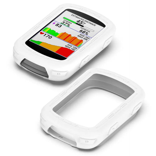 Housse de protection silicone pour Garmin Edge 540 / 840 Blanc – Antichoc et anti-rayures