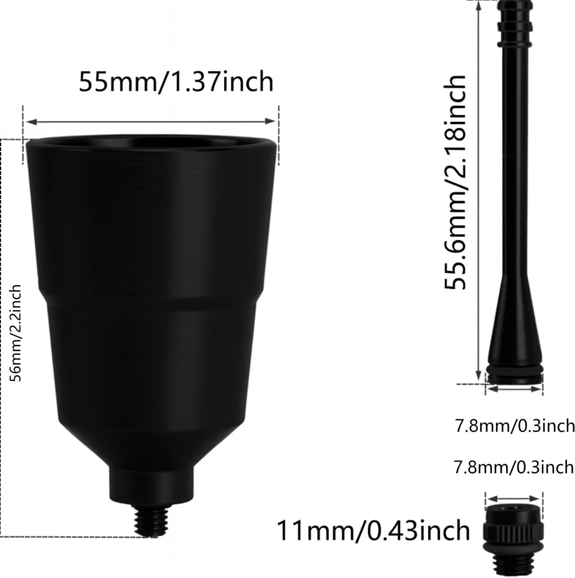 Kit d'entonnoir de purge hydraulique RIDERACE pour freins à disque Shimano – vue 2