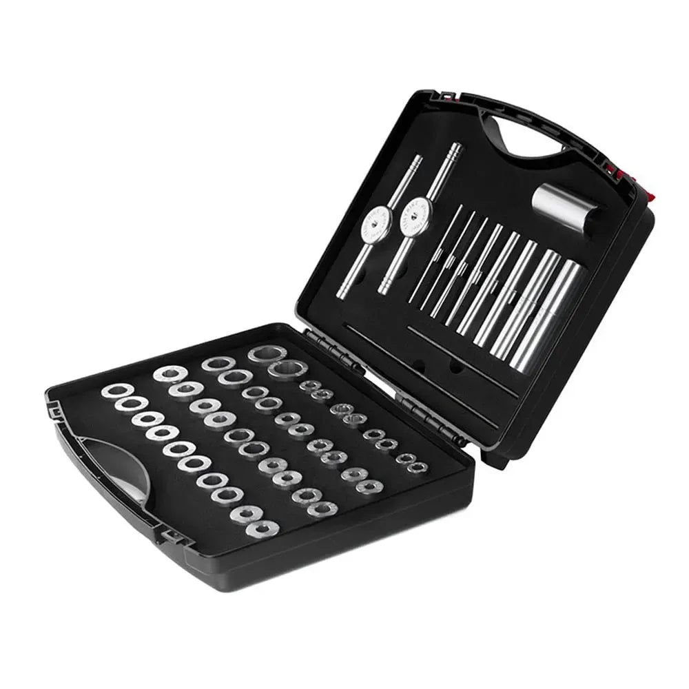 Kit d’installation et d'extraction de roulements de moyeu vélo – 20 paires de blocs + 8 tubes de guidage – vue 5