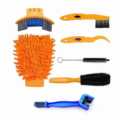 Kit de nettoyage vélo complet - Nettoyage chaîne et transmission - 10 pièces – vue 7