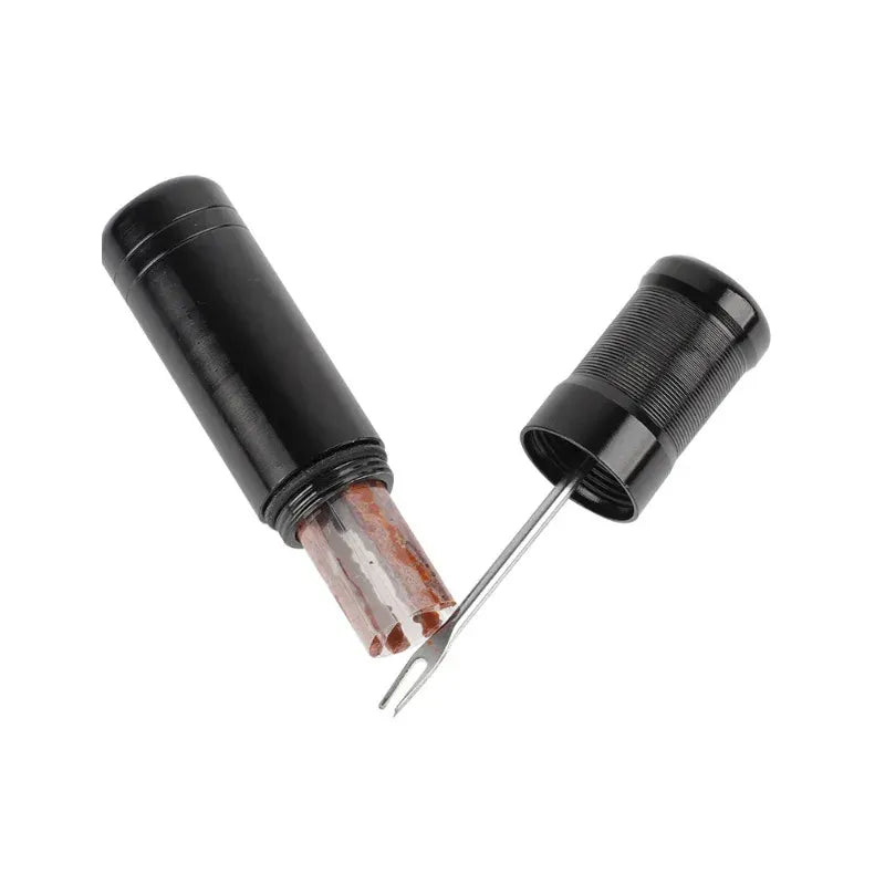 Kit de réparation crevaison tubeless vélo – Outil d’insertion + 5 mèches – vue 3