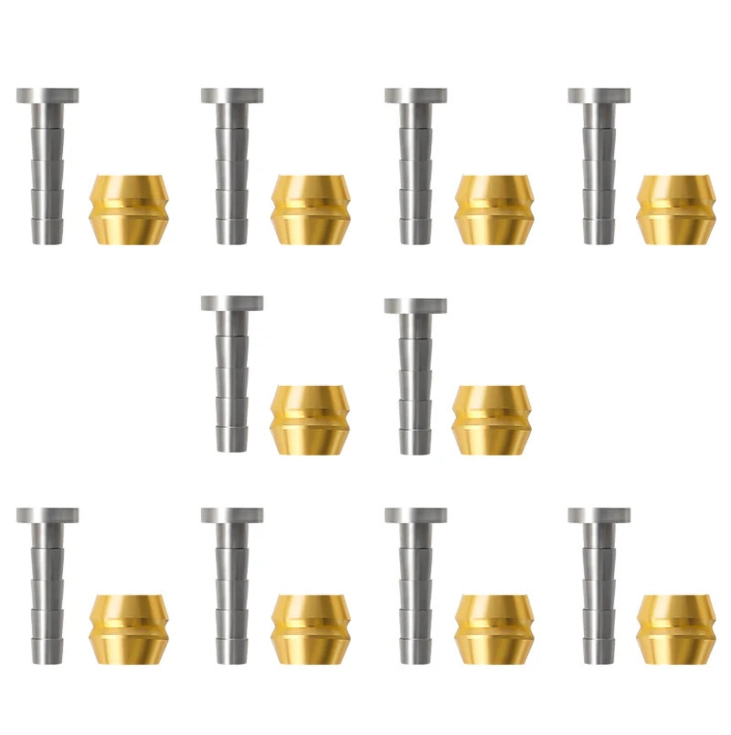 Lot de 10 kits olive + insert BH90 pour durite de frein hydraulique Shimano