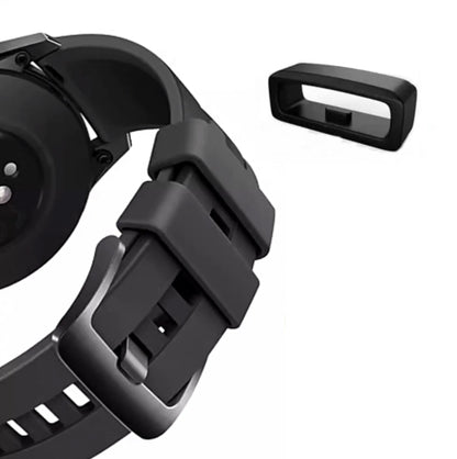 Lot de 2 boucles de maintien pour bracelet de montre – Anneaux de retenue en silicone