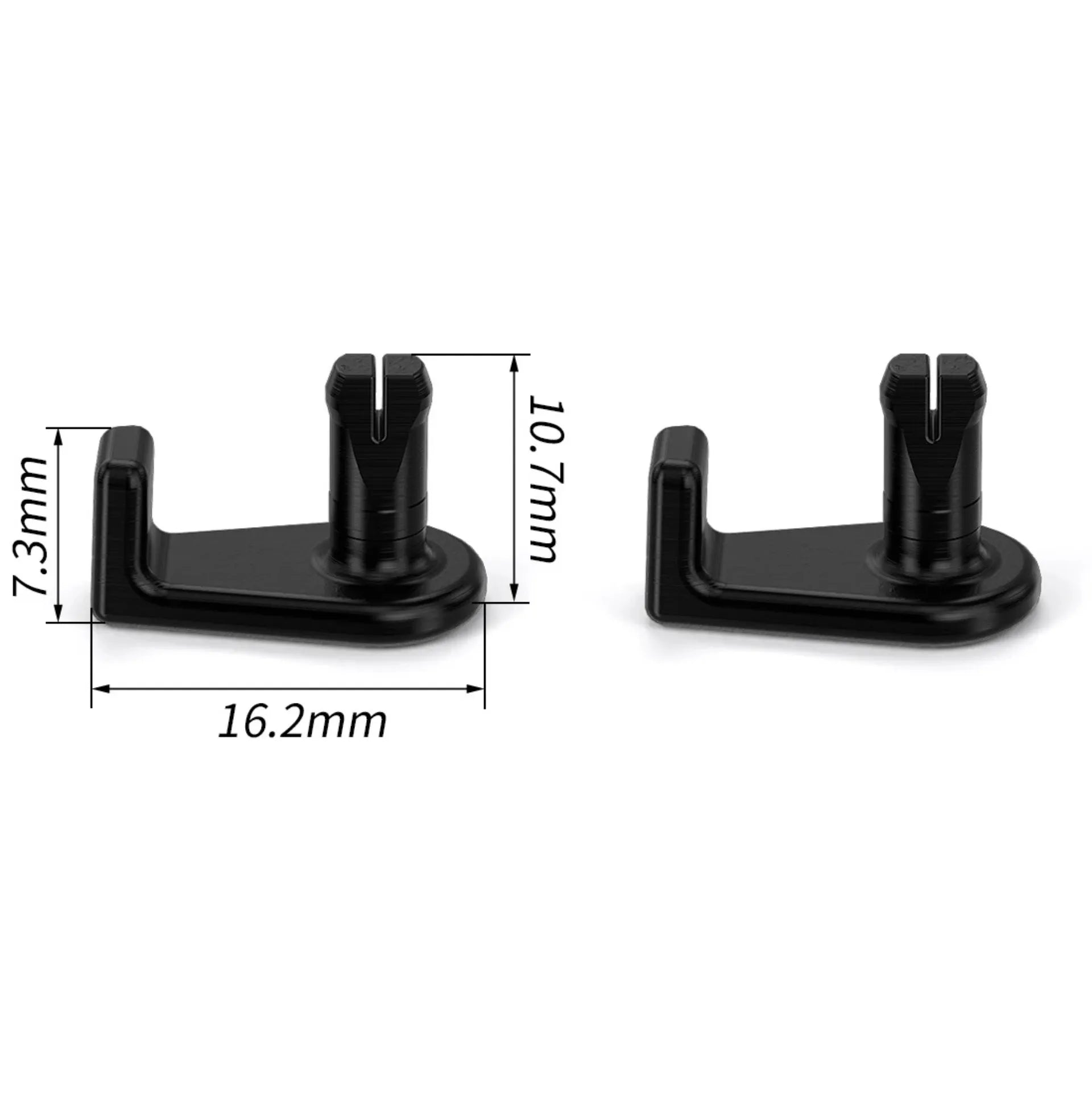 Lot de 2 clips de fixation câble dérailleur arrière Shimano Di2 (impression 3D) – vue 5