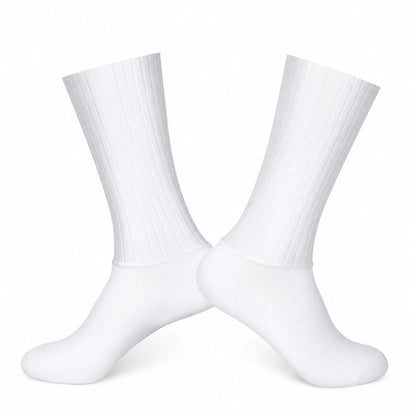 Lot de 2 paires de chaussettes vélo Aero Whiteline – Mi-hautes avec maintien silicone – vue 5