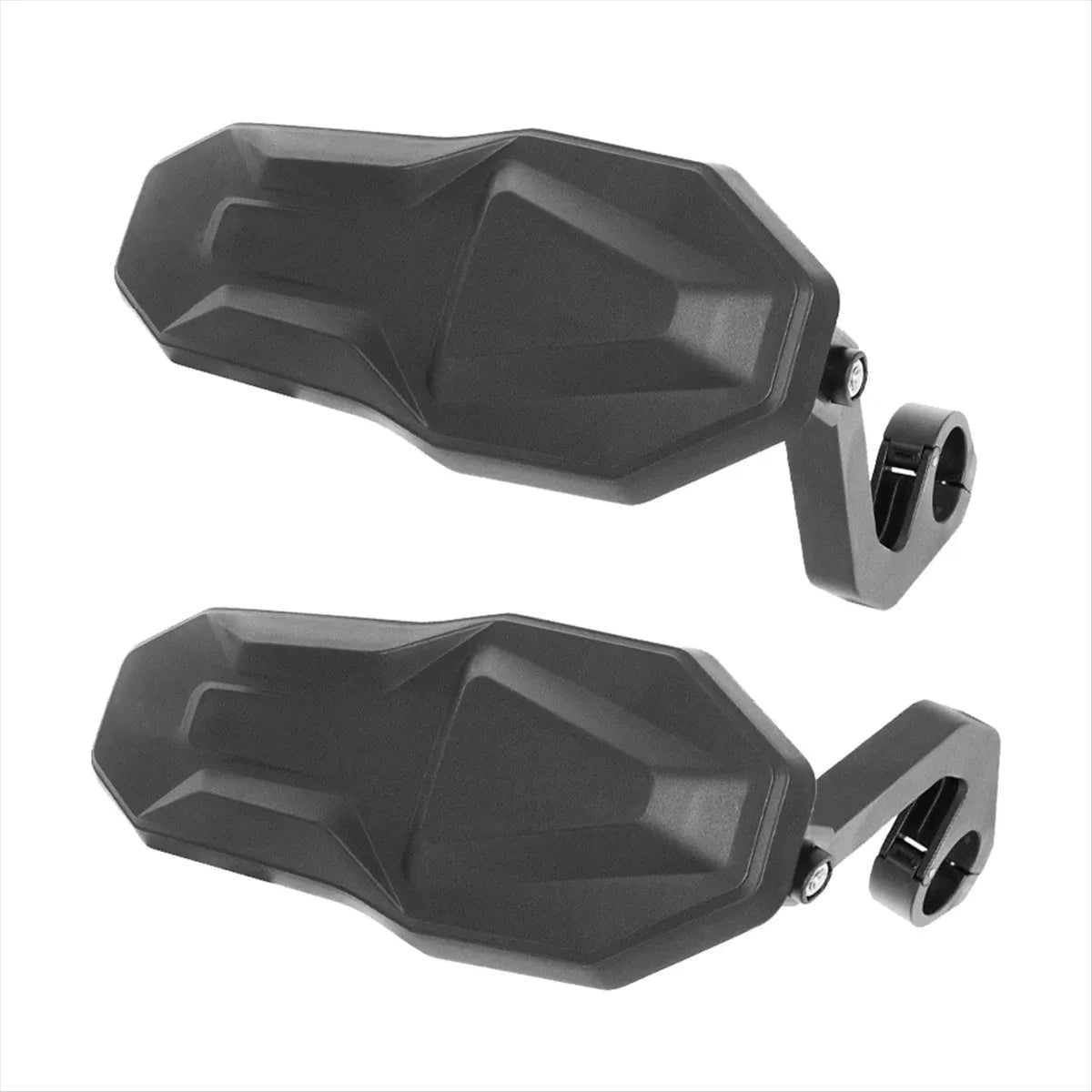 Lot de 2 protège-mains vélo – Nylon renforcé + mousse absorbante – vue 2