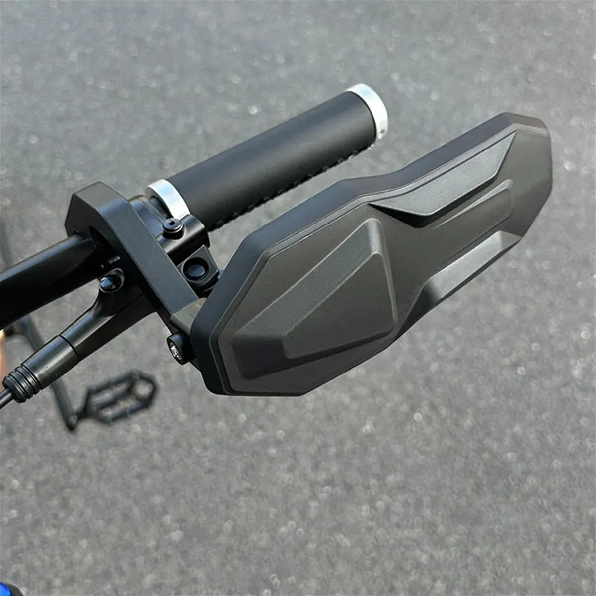 Lot de 2 protège-mains vélo – Nylon renforcé + mousse absorbante – vue 5