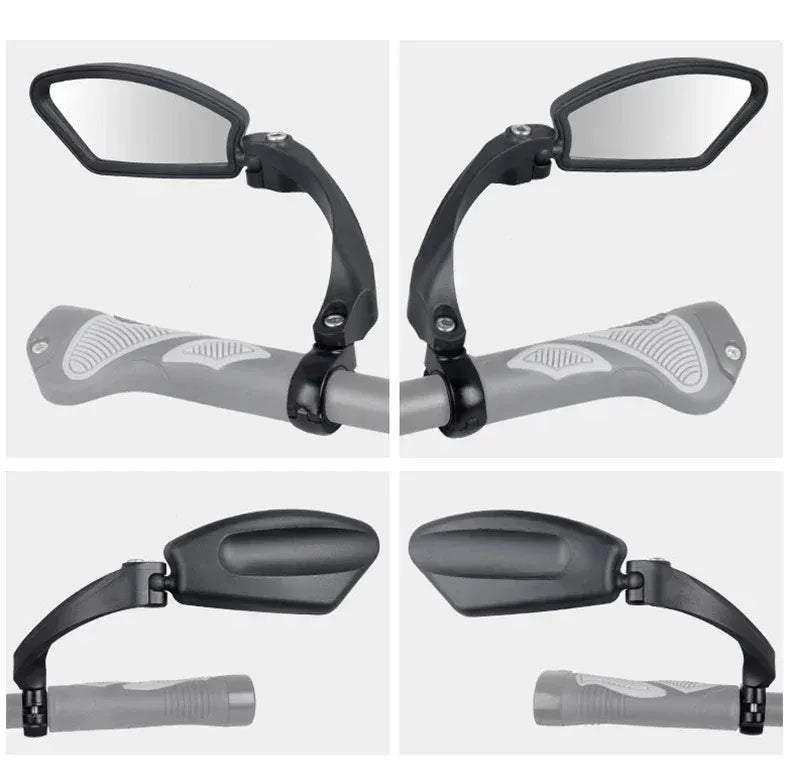 Lot de 2 Rétroviseur de guidon de vélo réglable – Vision large et rotation à 360° – vue 8