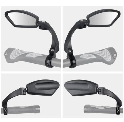 Lot de 2 Rétroviseur de guidon de vélo réglable – Vision large et rotation à 360° – vue 8