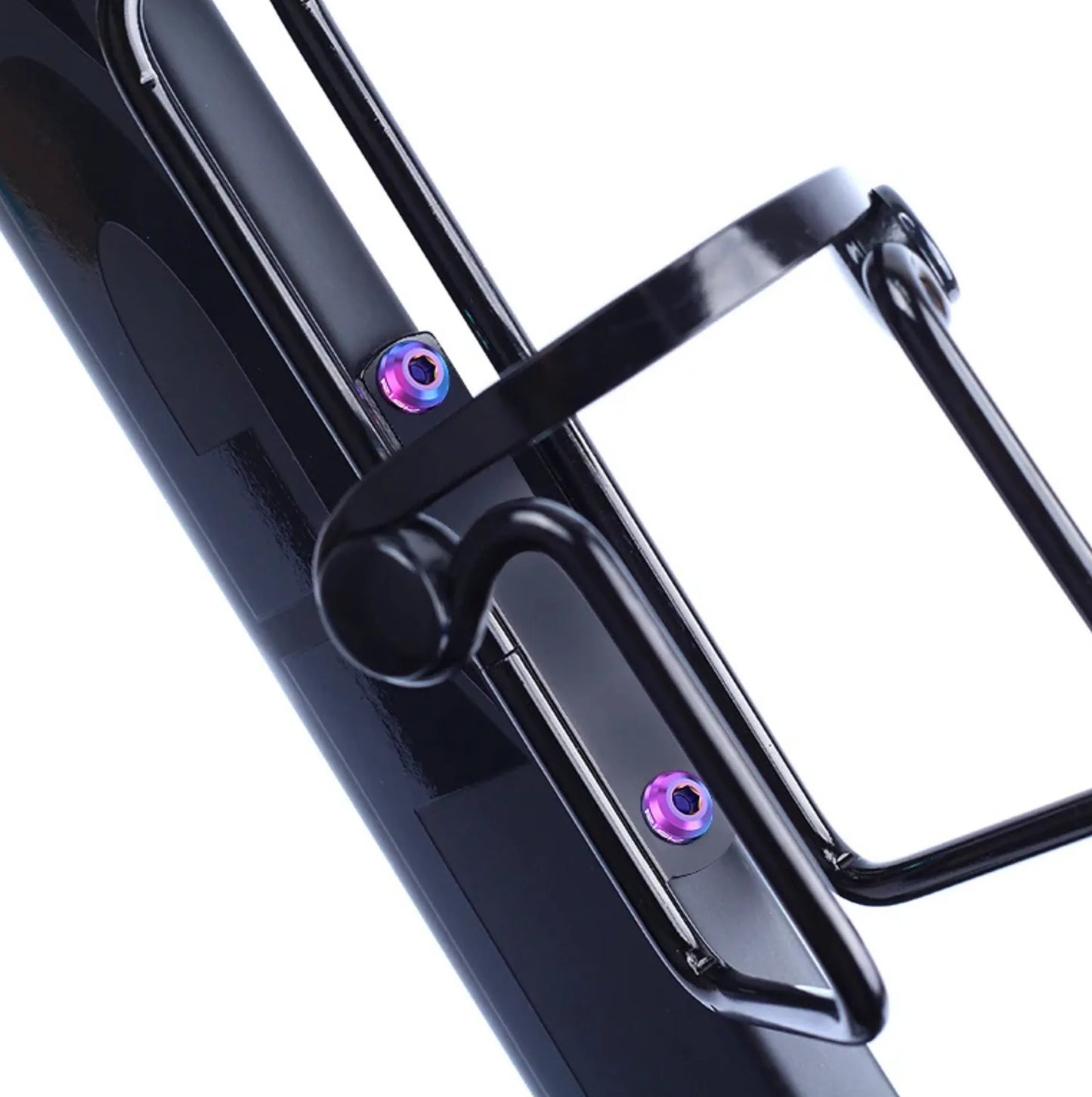 Lot de 2 vis porte-bidon vélo – Titane M5×12 mm multicolores – vue 2