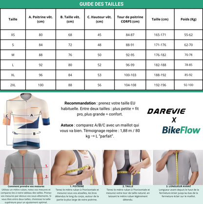 Maillot de cyclisme SUNSET AERO – Coupe ergonomique et respirante – vue 2