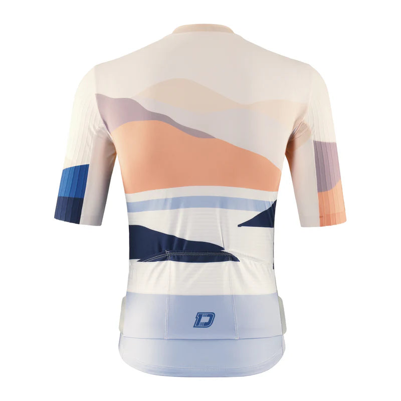 Maillot de cyclisme SUNSET AERO – Coupe ergonomique et respirante – vue 3