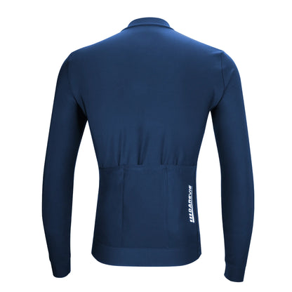 Maillot de cyclisme thermique MOJITO Darevie – Bleu – vue 4
