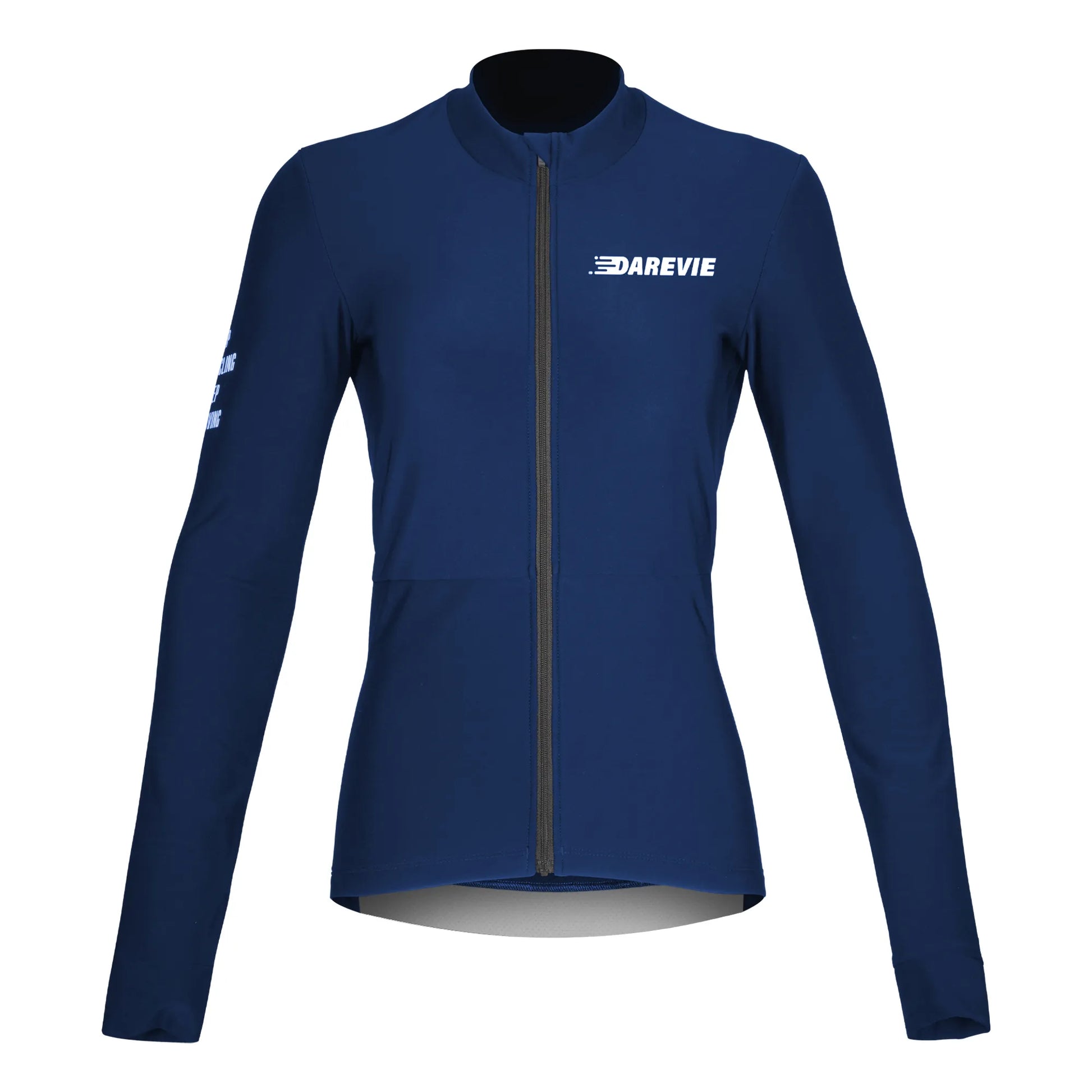 Maillot de cyclisme thermique MOJITO Darevie – Bleu – vue 5