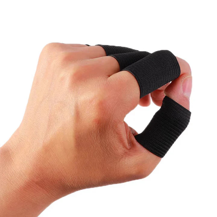Manchons de sport élastiques pour les doigts, 10 pièces