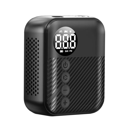 Mini pompe à vélo électrique 150 PSI – Gonfleur portable USB-C avec affichage digital