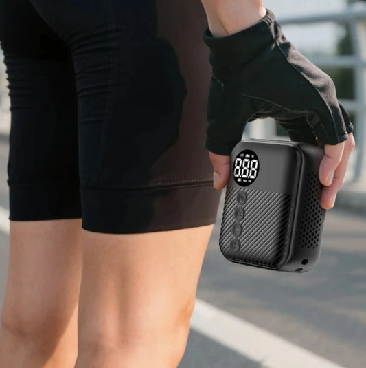 Mini pompe à vélo électrique 150 PSI – Gonfleur portable USB-C avec affichage digital