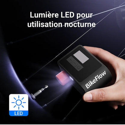 Mini Pompe à Vélo Mini compresseur avec indicateur de pression - - Électrique Portable Rechargeable – – vue 2