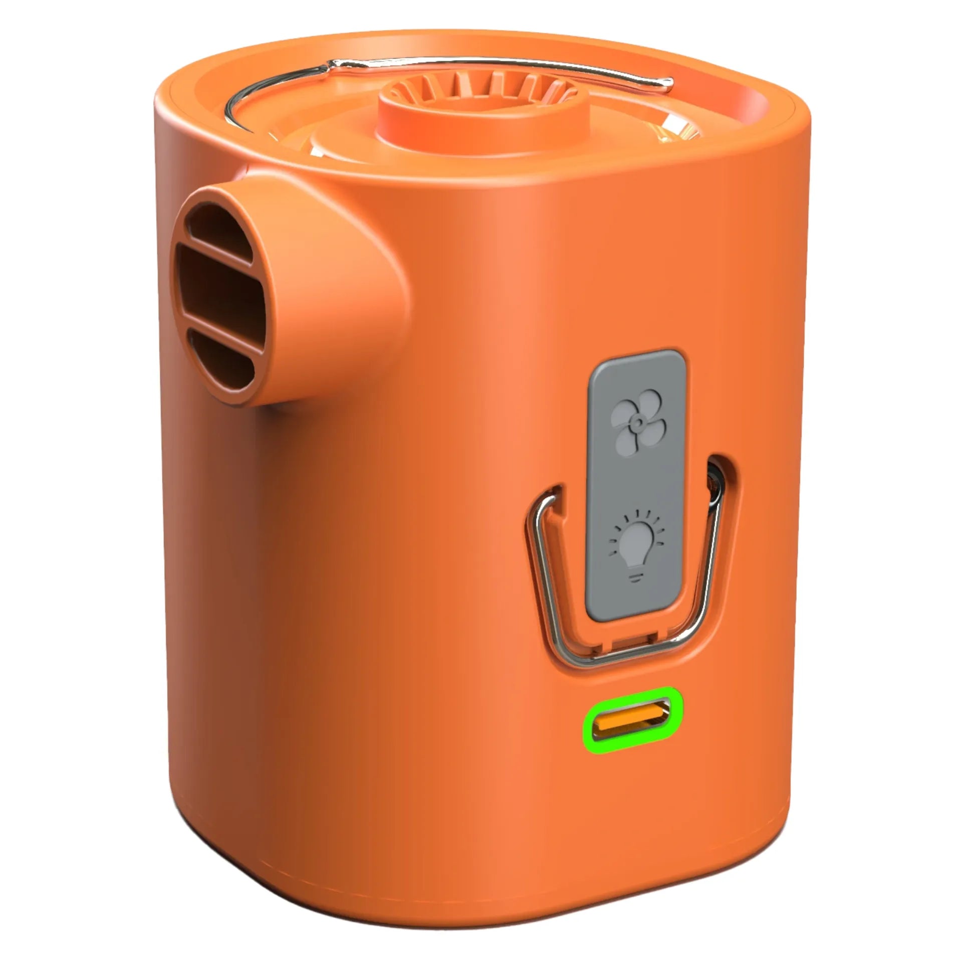 Mini pompe électrique portable camping – Gonflage / dégonflage – LED intégrée – 4800 Pa – vue 5