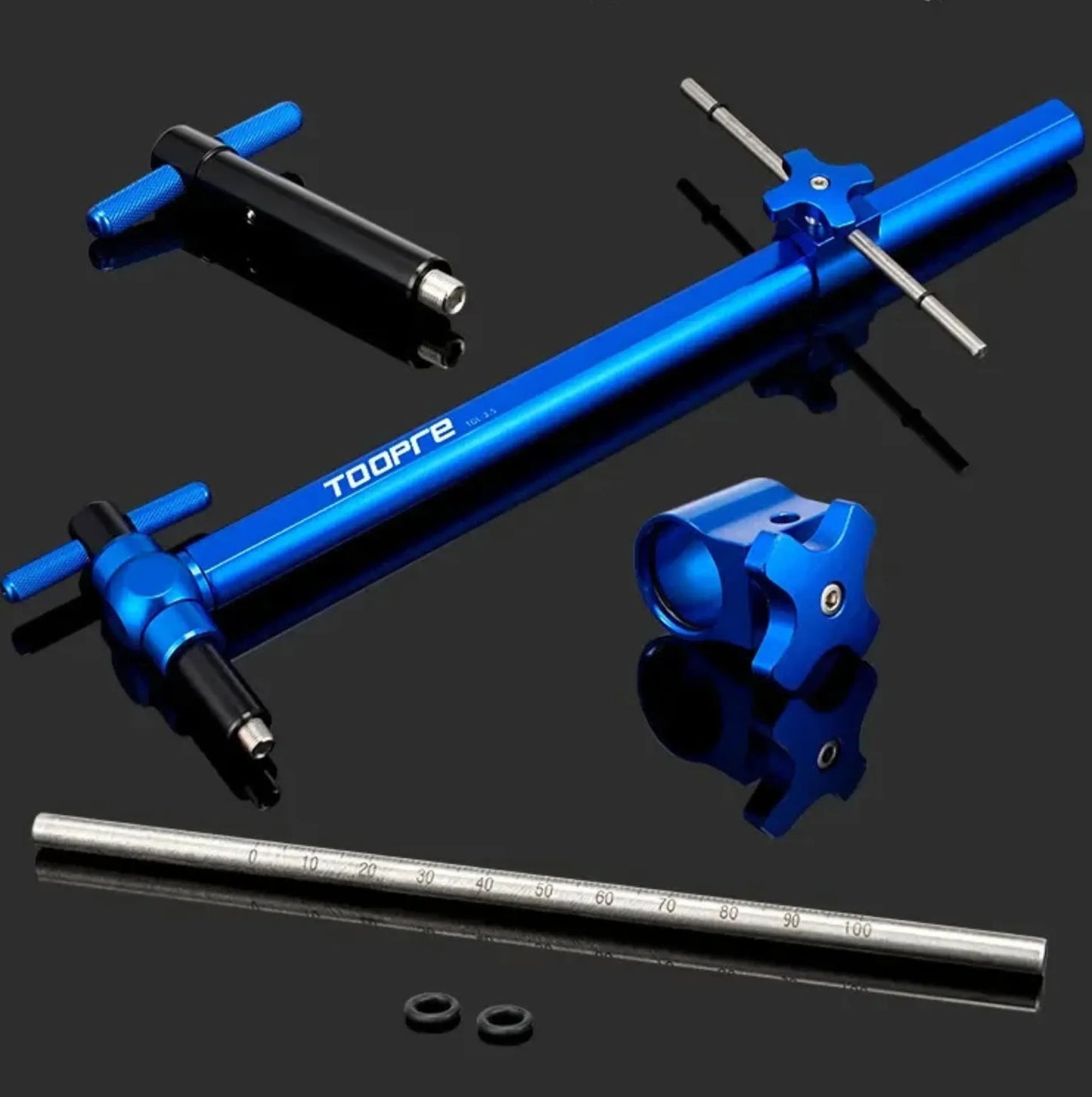 Outil de correction de patte de dérailleur vélo – Alignement précis 360° – vue 3