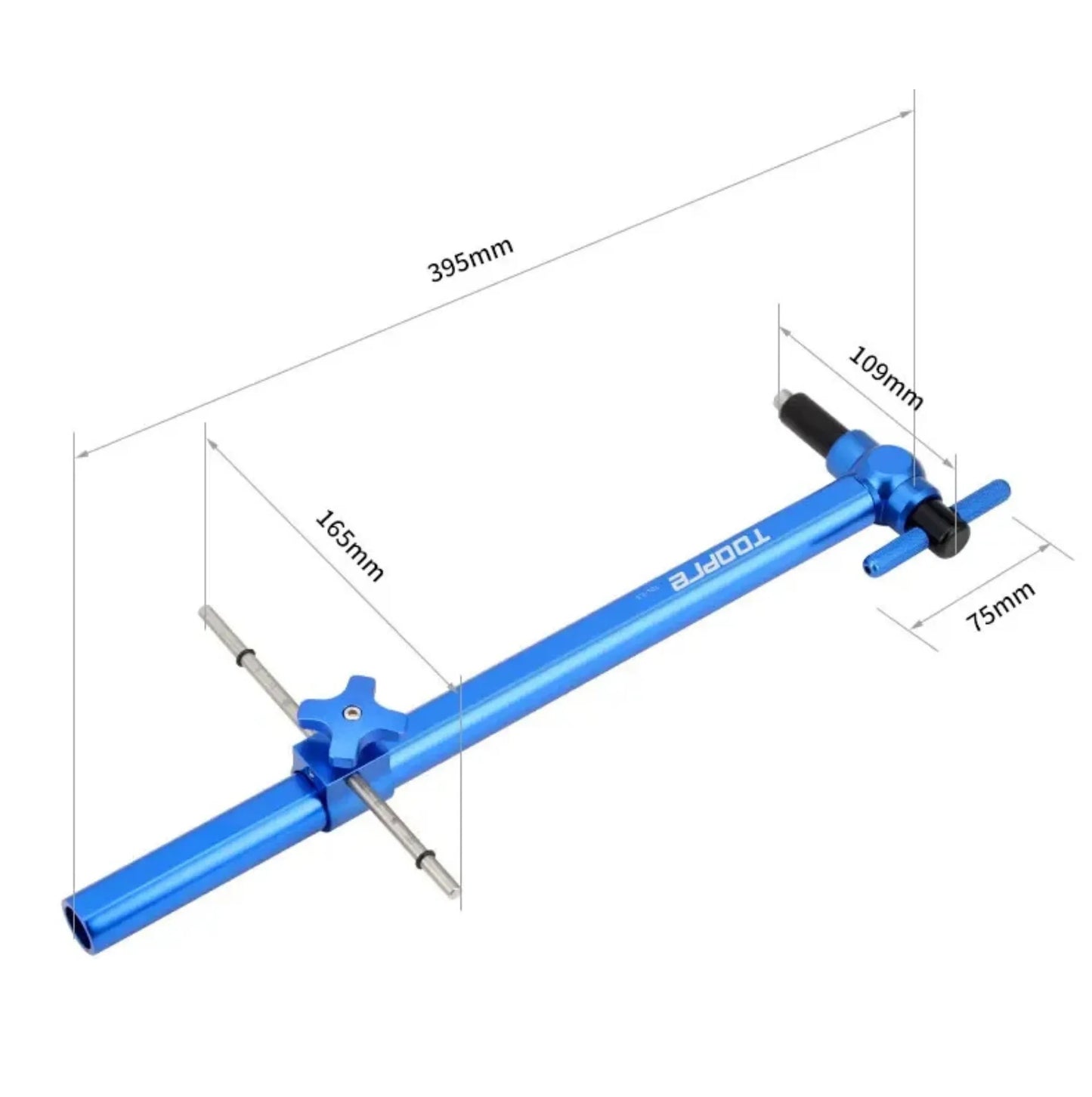 Outil de correction de patte de dérailleur vélo – Alignement précis 360° – vue 5