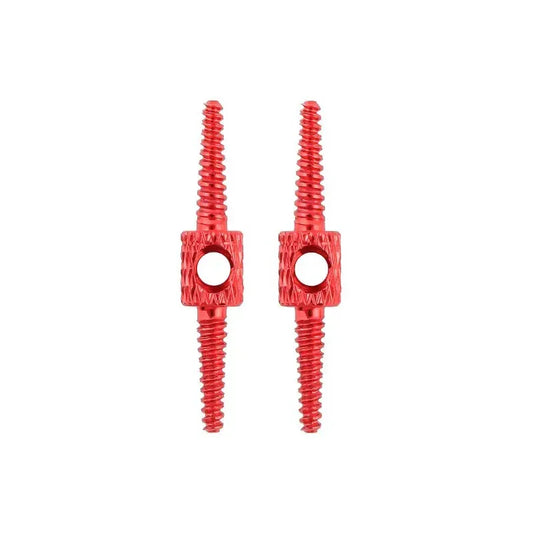 Outil de routage câble interne vélo – Aluminium rouge – 2 pièces