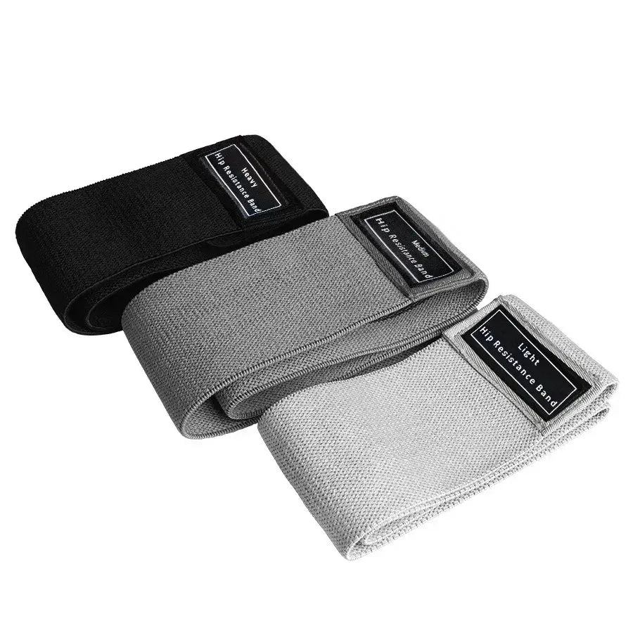 Pack de 3 Bandes de Résistance – Light / Medium / Heavy – Entraînement Fessiers, Jambes et Cuisses – vue 2