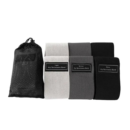 Pack de 3 Bandes de Résistance – Light / Medium / Heavy – Entraînement Fessiers, Jambes et Cuisses – vue 3
