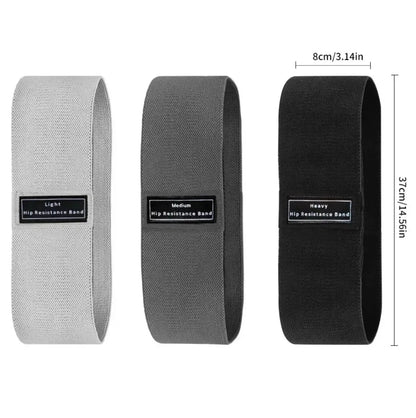 Pack de 3 Bandes de Résistance – Light / Medium / Heavy – Entraînement Fessiers, Jambes et Cuisses – vue 4