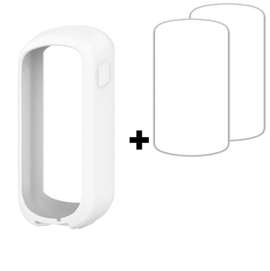 Pack de protection pour compteur vélo GARMIN Explore 2 – Coque silicone + verres trempés