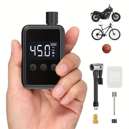 Pompe électrique portable – 150 PSI – Rechargeable USB-C - Presta/Schrader