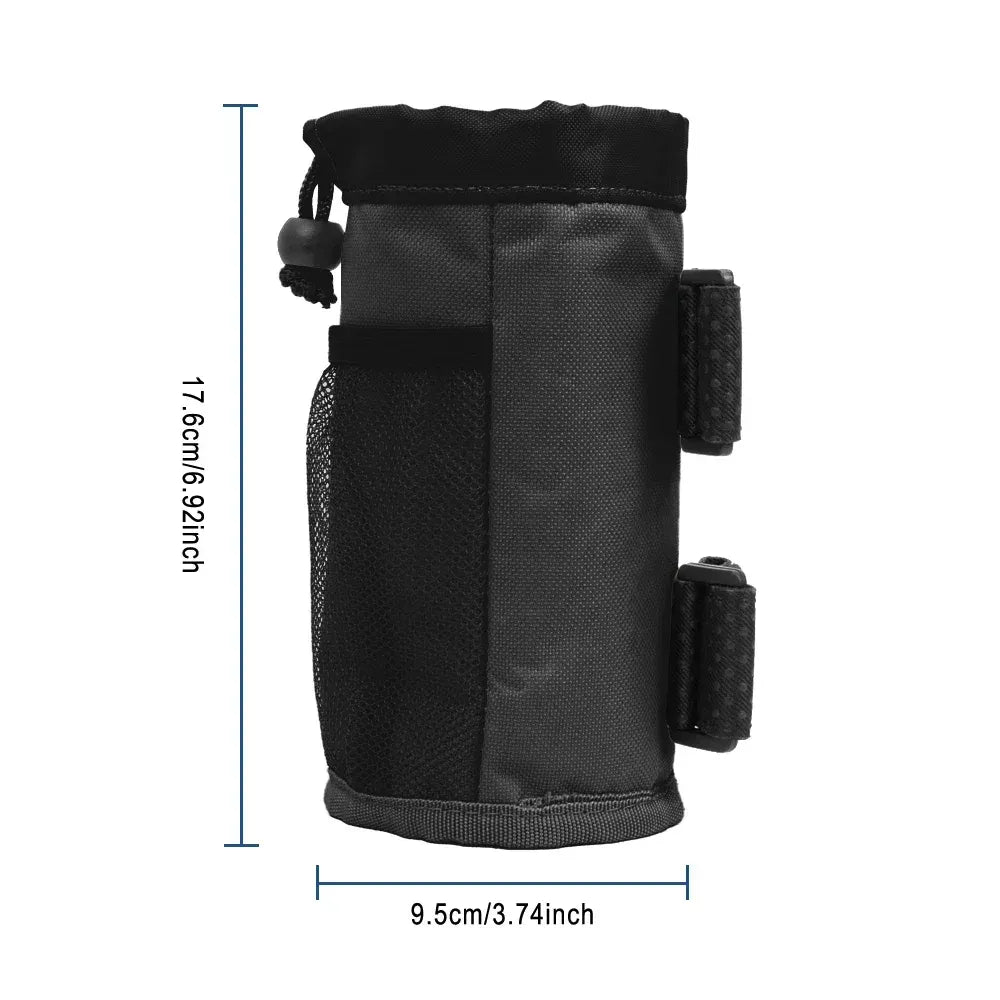 Porte-bidon / Pochette de guidon universelle – Vélo et Trottinette (isolée – 18 × 10 cm) – vue 5