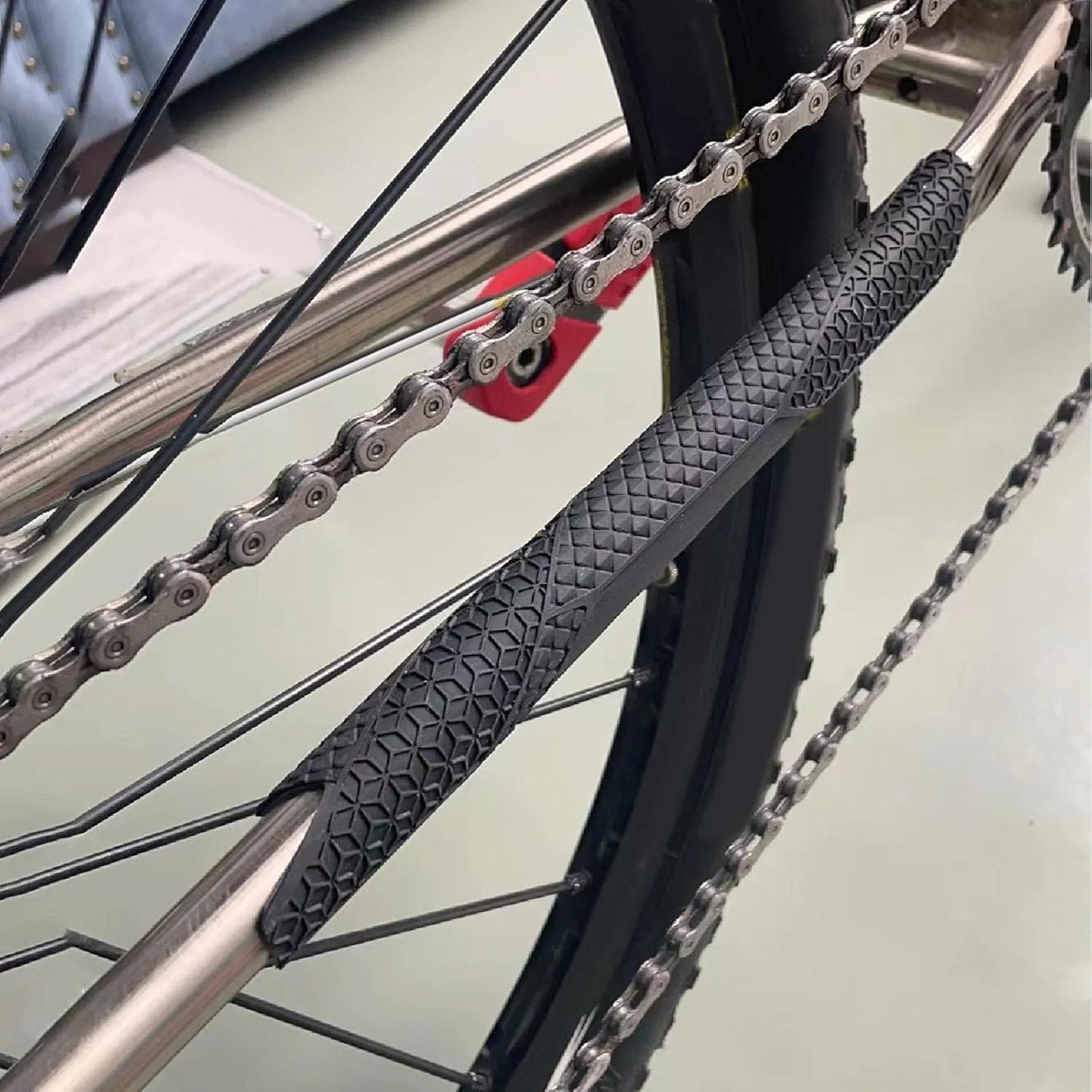 Protecteur de base vélo 3D – Silicone anti-rayures, anti-usure et étanche – vue 3