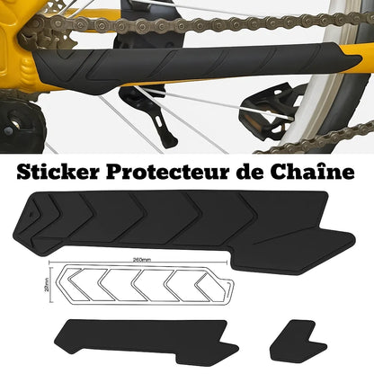 Protecteur de cadre en silicone noir – bande autocollante – vue 2